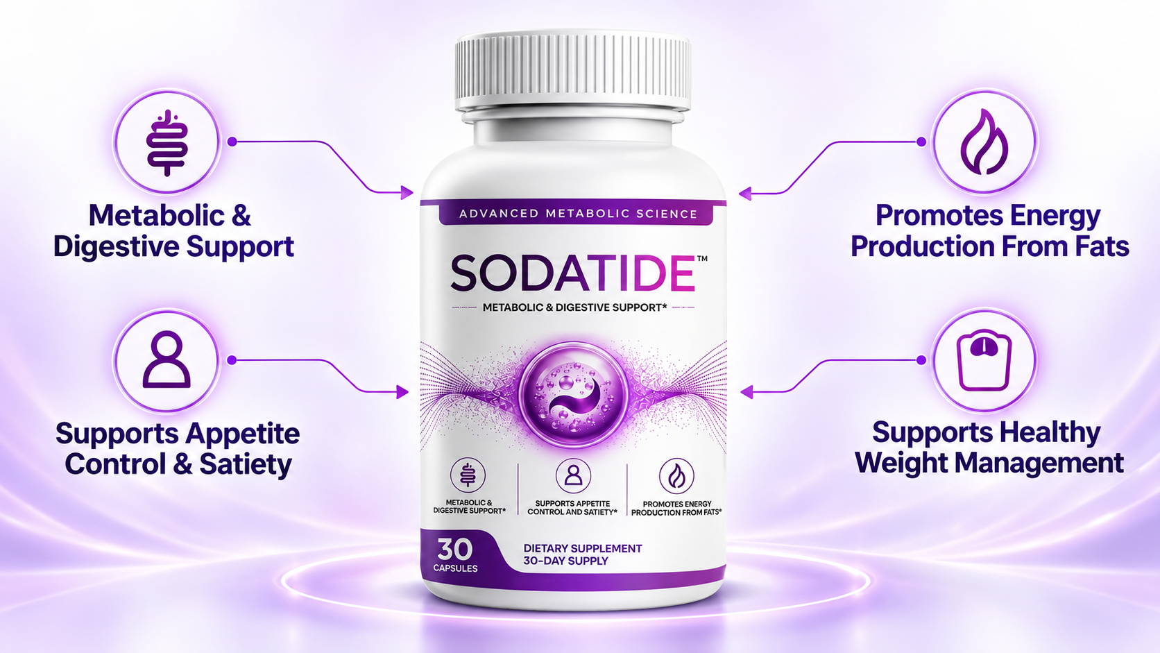 SodaTide benefits for appetite fullness digestion and metabolism